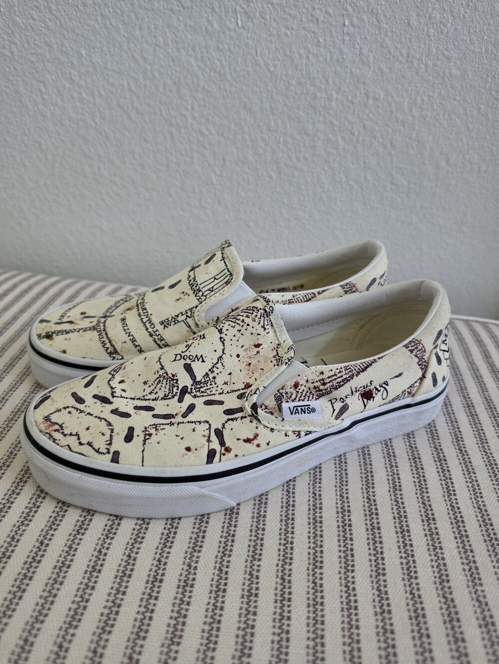 Harry Potter Vans Slip On Sneakers